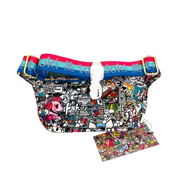 NEW Tokidoki 2021 Comic Fanny Pack Kaiju Unicorno Rare HTF NWT - Picture 4 of 4